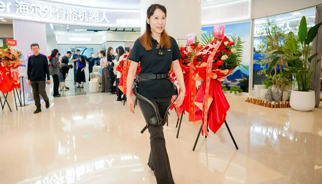 海尔外骨骼机器人北京首店落地东四环红星美凯龙，W3新品解锁全场景智慧助行